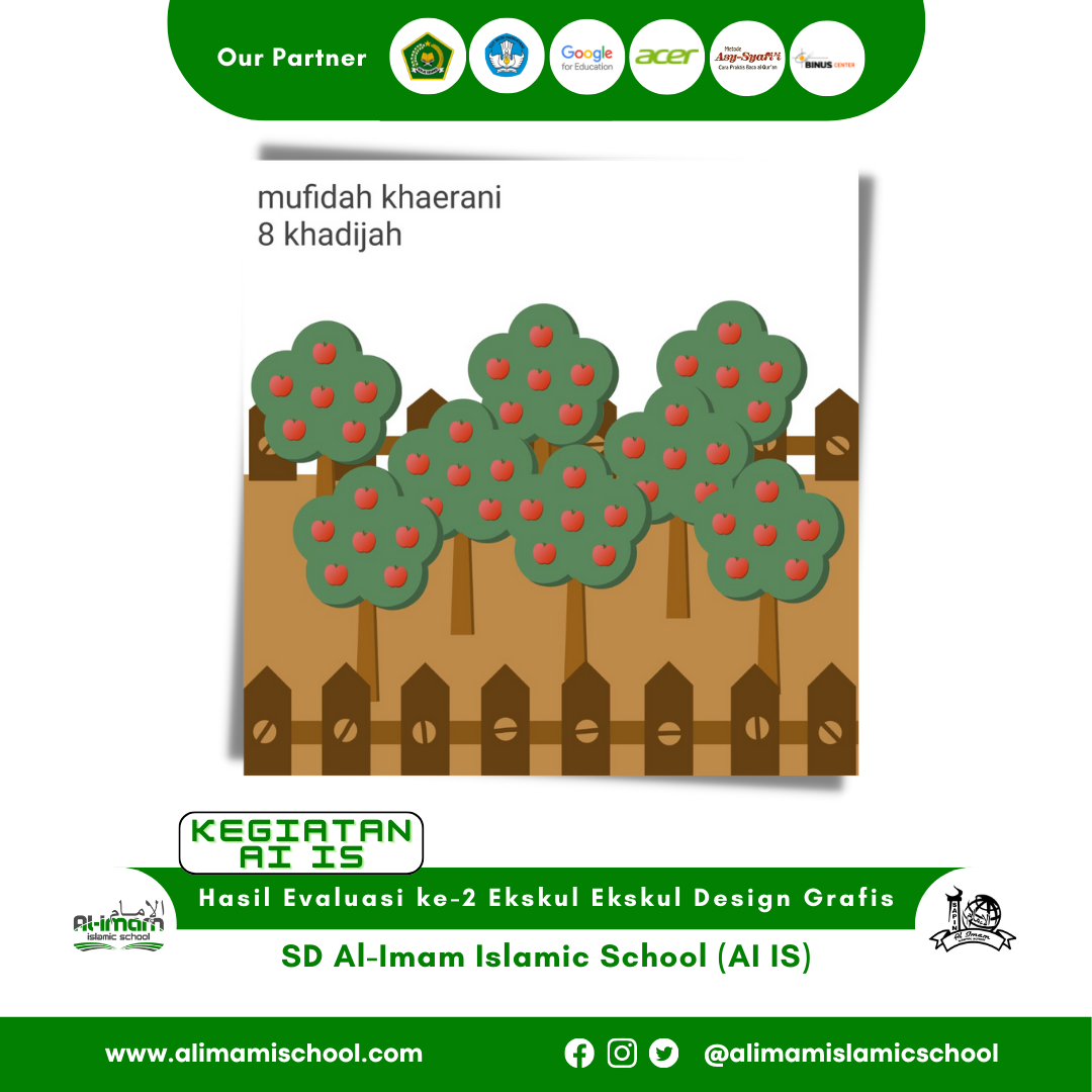 Hasil Evaluasi ke 2 Ekskul Design Grafis SD Al-Imam Islamic School (AI IS)