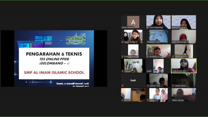 SMP Al-Imam Islamic School sekolah sunnah kabupaten bogor sekitaran kota wisata cibubur