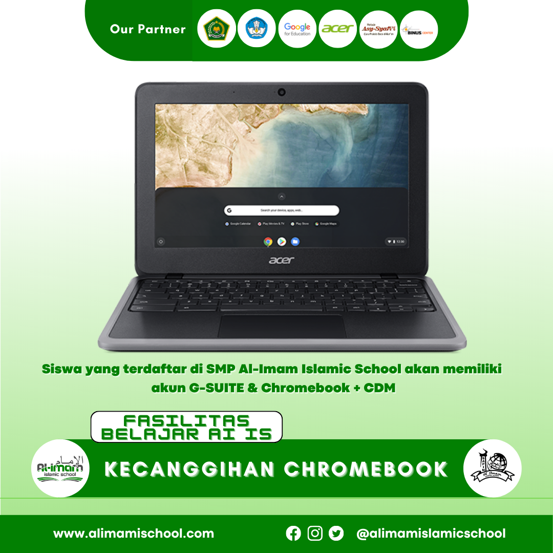 kecanggihan chromebook SMP Al-Imam Islamic School AI IS (6)