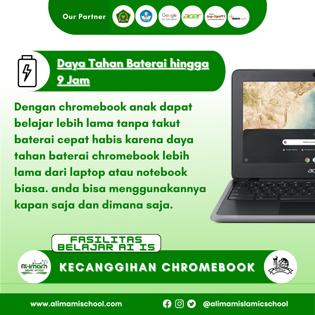 kecanggihan chromebook SMP Al-Imam Islamic School AI IS (8)