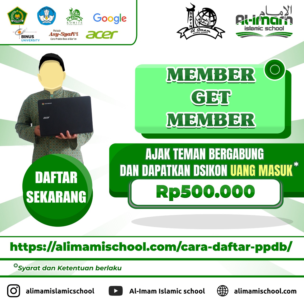 Member get Member PPDB AL-IMAM ISLAMIC SCHOOL (1)