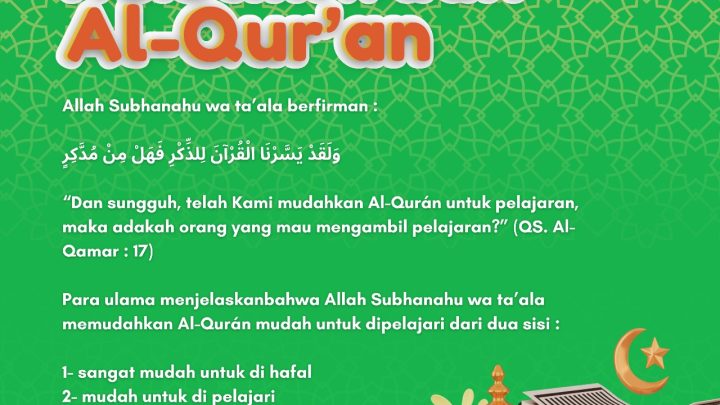 keistimewaan al-qur'an