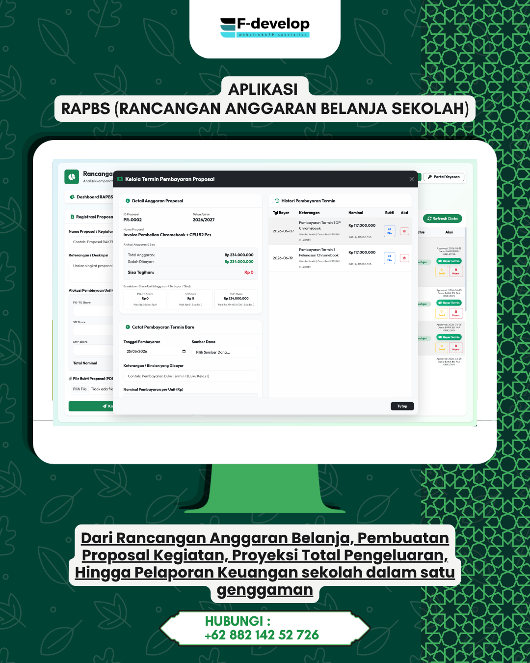 Aplikasi RAPBS (RANCANGAN ANGGARAN BELANJA SEKOLAH) (2)